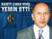 Kasedi çıkan vekil yemin etti