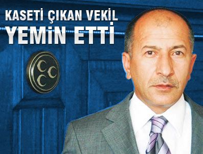 İHSAN BARUTÇU - Kasedi çıkan vekil yemin etti
