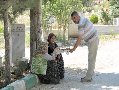 YAKUP ÇELIK - Polatlı Belediyesi Kandil Simidi Dağıttı