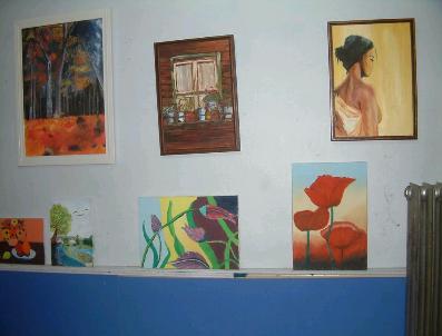 FIKRET AKOVA - Burhaniye’De Liselilerin Sergisi