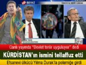 Canlı yayında Kürdistan dedi