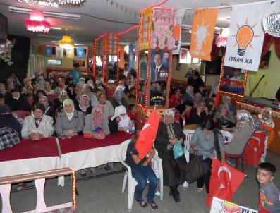 Ercişli Bayanlardan Fatih Çiftci‘ye Destek