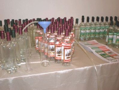 İstanbul'da sahte içki operasyonu