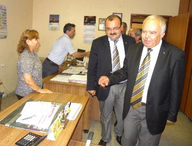 RECEP TANER - Mhp Adayı Recep Taner İl Özel İdaresini Ziyaret Etti