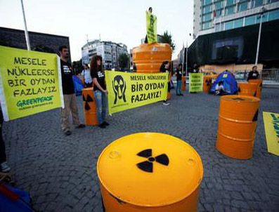 Taksim'de Eylem Yapan Greenpeace Üyelerine Küresel Eylem Grubundan Destek