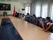 Vali Türker Türkiye Birincilerini Ödüllendirdi