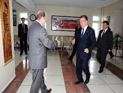 MELIKŞAH ÜNIVERSITESI - Yök Başkanı Prof. Dr. Özcan’Dan Vali Öztürk’E Ziyaret...