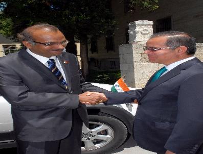 SEBAHATTIN AKKAYA - Hindistan Türkiye Büyükelçi Vekili Burdur‘da