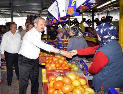 ÜÇTEPE - Bakan Çağlayan Erdemli‘de