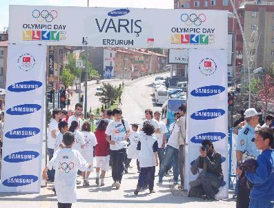 KANBER - Erzurum Olimpizm İçin Koştu
