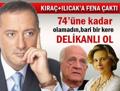 FATİH ALTAYLI - Fatih Altaylı, Nazlı Ilıcak ve İnan Kıraç'a fena çaktı