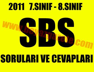 NIMET ÇUBUKÇU - MEB 2011 SBS soruları (7.sınıf) meb.gov.tr
