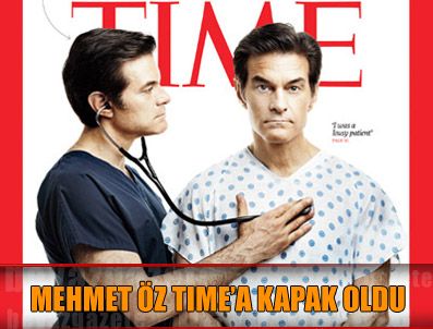 Mehmet Öz TIME'a kapak oldu