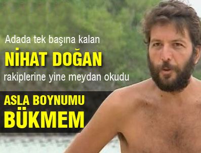 NİHAT DOĞAN - Nihat'tan rakiplerine gözdağı