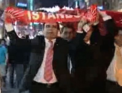 KAZLıÇEŞME - CHP'li adaylar Kazlıçeşme coşkusunu Taksim'e taşıdıi