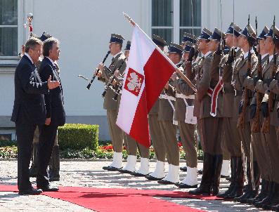 Cumhurbaşkanı Abdulah Gül Polonya‘da