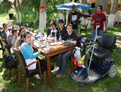 İSMAIL ÇELIK - Engelsiz Dostlar Türbin Mesire Yerinde Buluştu