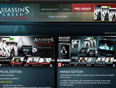Assassin's Creed Revelations'a 4 özel paket