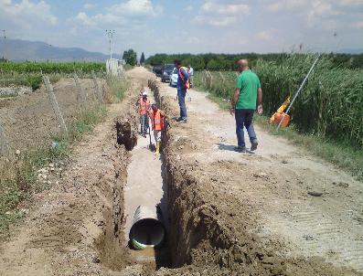HARMANDALı - Büyükşehir‘den Menemen‘e 12 Milyonluk Su Yatırımı Daha
