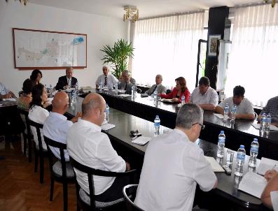 Başkan Okay, Daire Müdürleri İle Bir Araya Geldi