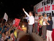 Chp‘li Seçer Tarsus‘ta Mahalle Mitingi Yaptı