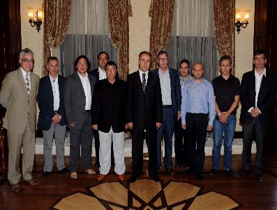 İspanyol Turizmcilerden Vali Altıparmak‘a Ziyaret