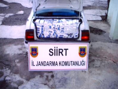 Kaçak Sigara Ele Geçirildi