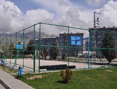 Van Belediyesi‘nden Basket Sahası Ve Tenis Kortu