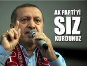 Başbakan Erdoğan Sivas'ta halka seslendi