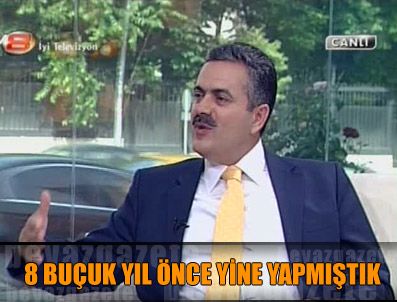 HALUK İPEK - 8 buçuk yıl önce yine Ak Parti yapmıştı