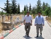 Elif Beldesi Mezarlığındaki Çalışmalar Sürüyor