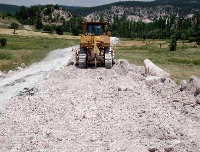SEYITÖMER - İl Genel Meclisi Üyeleri Yol Çalışmalarını Yerinde İnceledi
