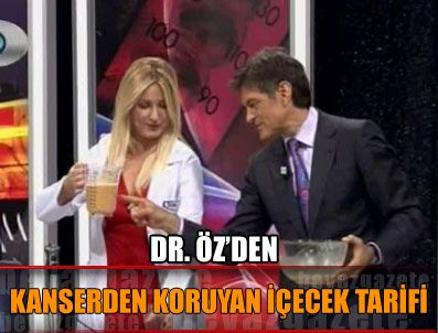 MEHMET ÖZ - Dr. Öz'den kanserden koruyan 'Yeşil Dev' içeçeği tarifi