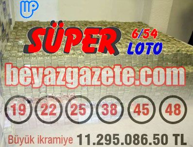 Milli Piyango sonuçları Süper Loto tam liste