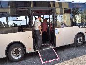 Engelsiz Kent İçin Otobüsler Engellilere Uyarlanıyor