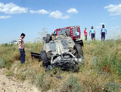 Konya‘da Trafik Kazası: 2 Yaralı