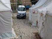 Simav’Da Kullanılmayan Çadırlar Toplanıyor