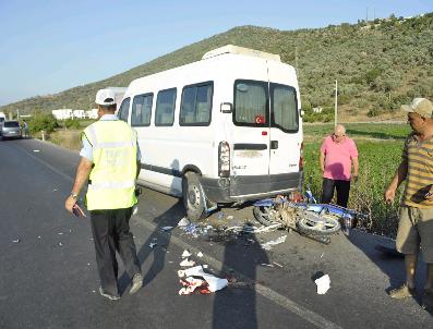 Çok Sevdiği Motosikleti Sonu Oldu