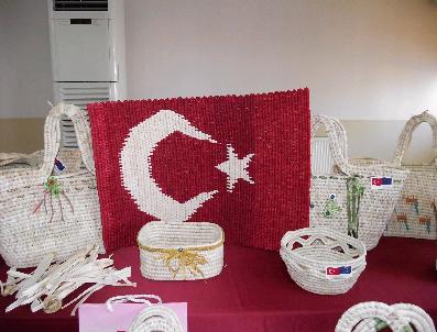 CEMALETTİN ŞİMŞEK - Bafra‘da Zembil Sergisi Açıldı