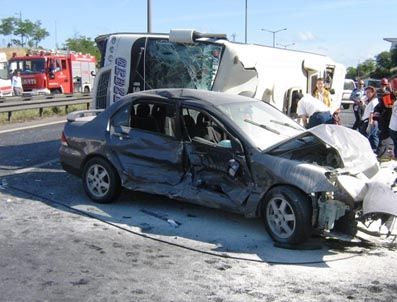 YARPUZ - Trafik kazalarını bilançosu ağır oldu