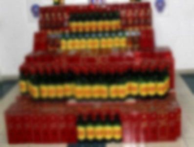 Antalya'da sahte içki operasyonu