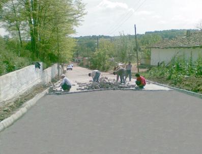 Tekirdağ‘da Köy İçi Altyapı Yatırımları Devam Ediyor.