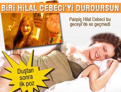 HİLAL CEBECİ - Hilal Cebeci Twitter'dan öyle bir resim paylaştı ki