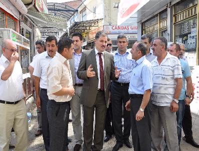 ASLANTEPE - Malatya Belediye Başkanı Çakır, Akpınar‘da Çalışmaları Yerinde İnceledi