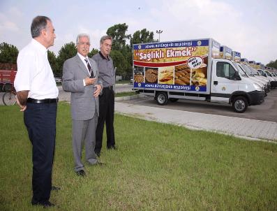 Adana‘da Ekmek Fabrikası’Na 15 Yeni Araç