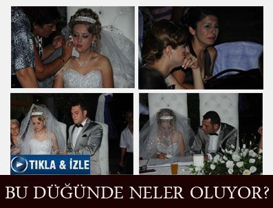 OLTAN - Hem gelin hem de damat ağladı