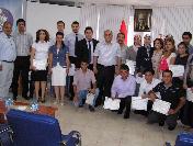 Dış Ticaret Yetiştirme Kursu‘nu Tamamlayanlara Törenle Sertifikaları Verildi