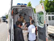 Saman Yüklü Kamyon Devrildi: 2 Yaralı