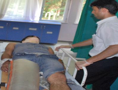 Samsun‘da İş Kazası: 1 Yaralı