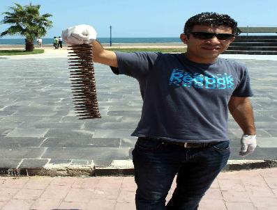 Mersin’De Denizden 25 Adet Mg3 Mermisi Çıktı